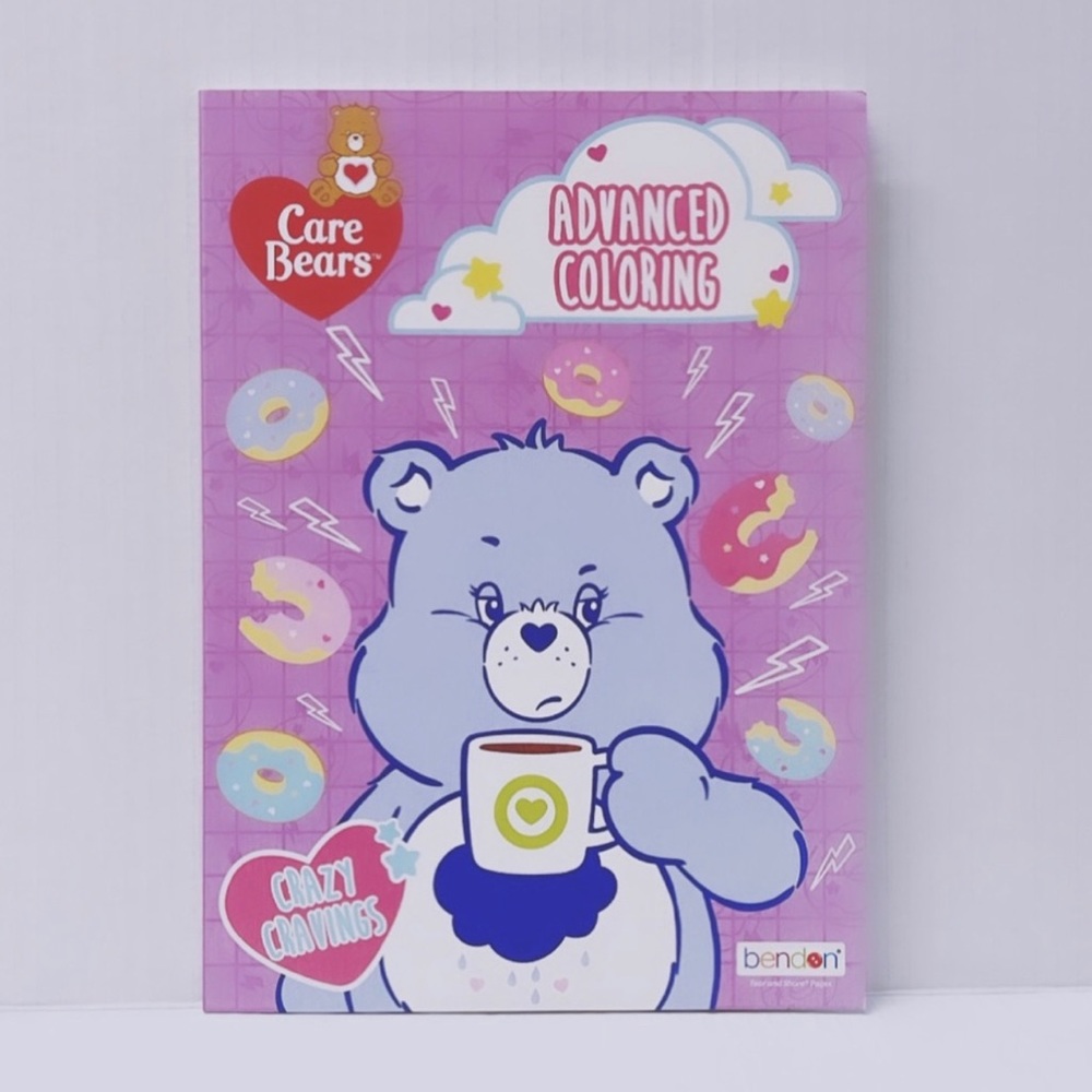 Care Bears Retro Crazy Cravings Advanced Coloring Book